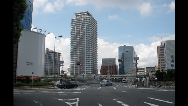 北浜の交差点