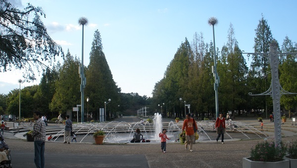 花博記念公園鶴見緑地・中央噴水