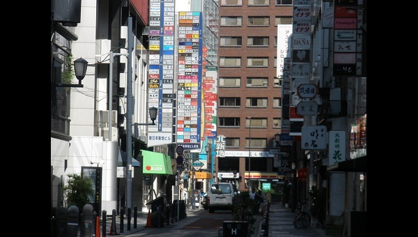 昼間の北新地